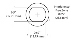 Triggering Open-Flow Bulkheads Mounting Hole Shape